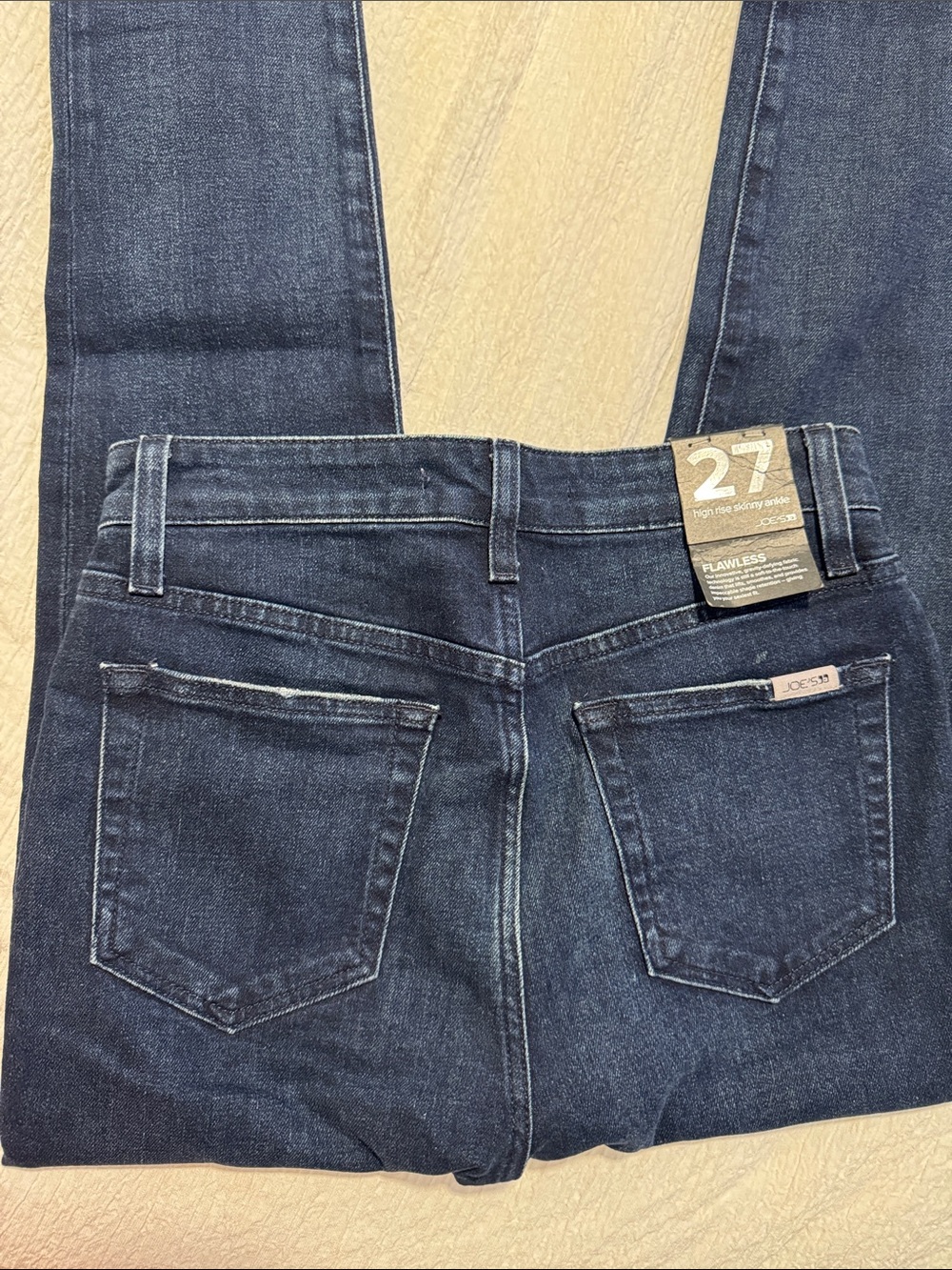 Joe's Jeans Deep Indigo Skinny Jeans - Picture 2 of 5